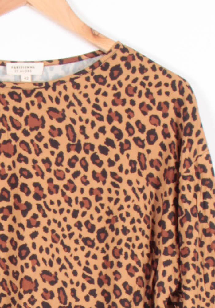 T-shirt Marron - Taille XL/42 de la marque Parisienne et Alors | PARAD81992 - Vendu par Paradigme - Image 3