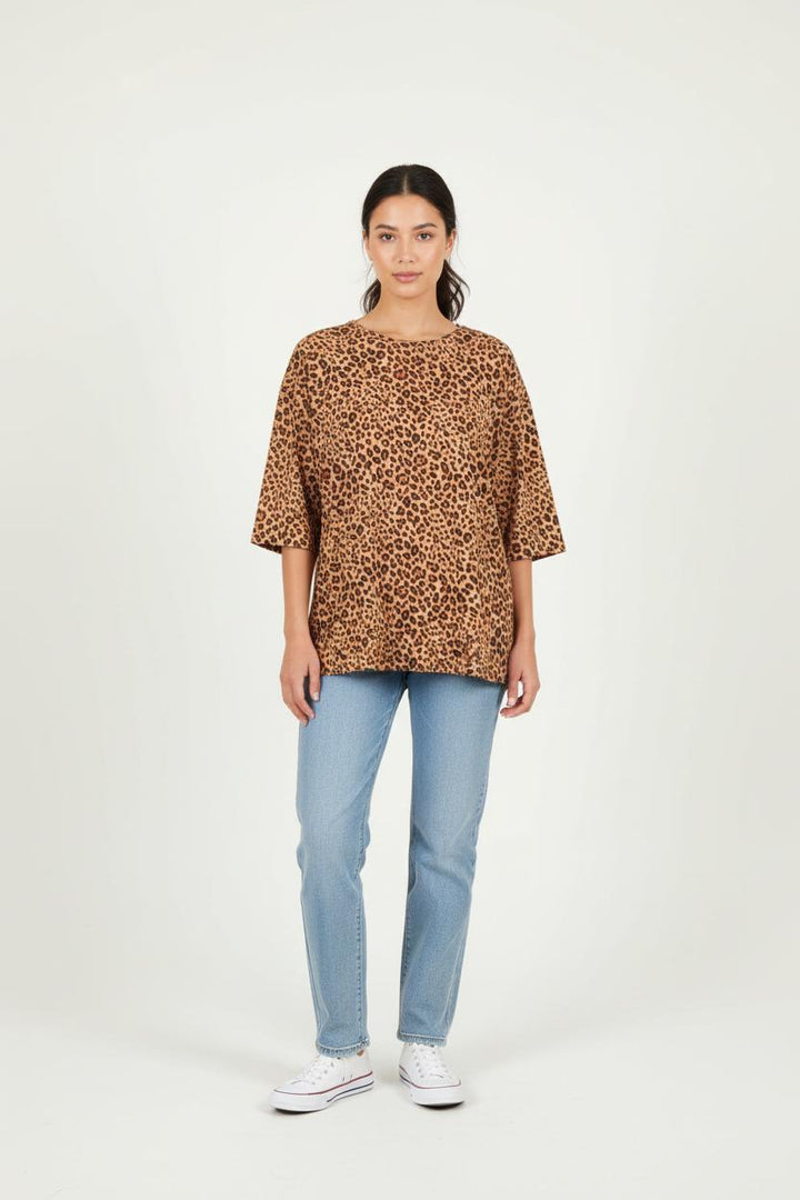 T-shirt Marron - Taille XL/42 de la marque Parisienne et Alors | PARAD81992 - Vendu par Paradigme - Image 1