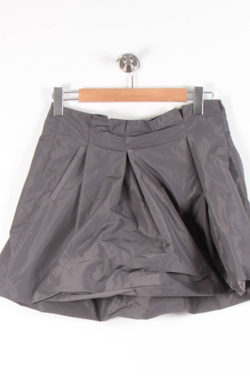 Jupe Plissée Grise - Taille L/40 de la marque Comptoir des Cotonniers | PARAD81996 - Vendu par Paradigme - Image 2