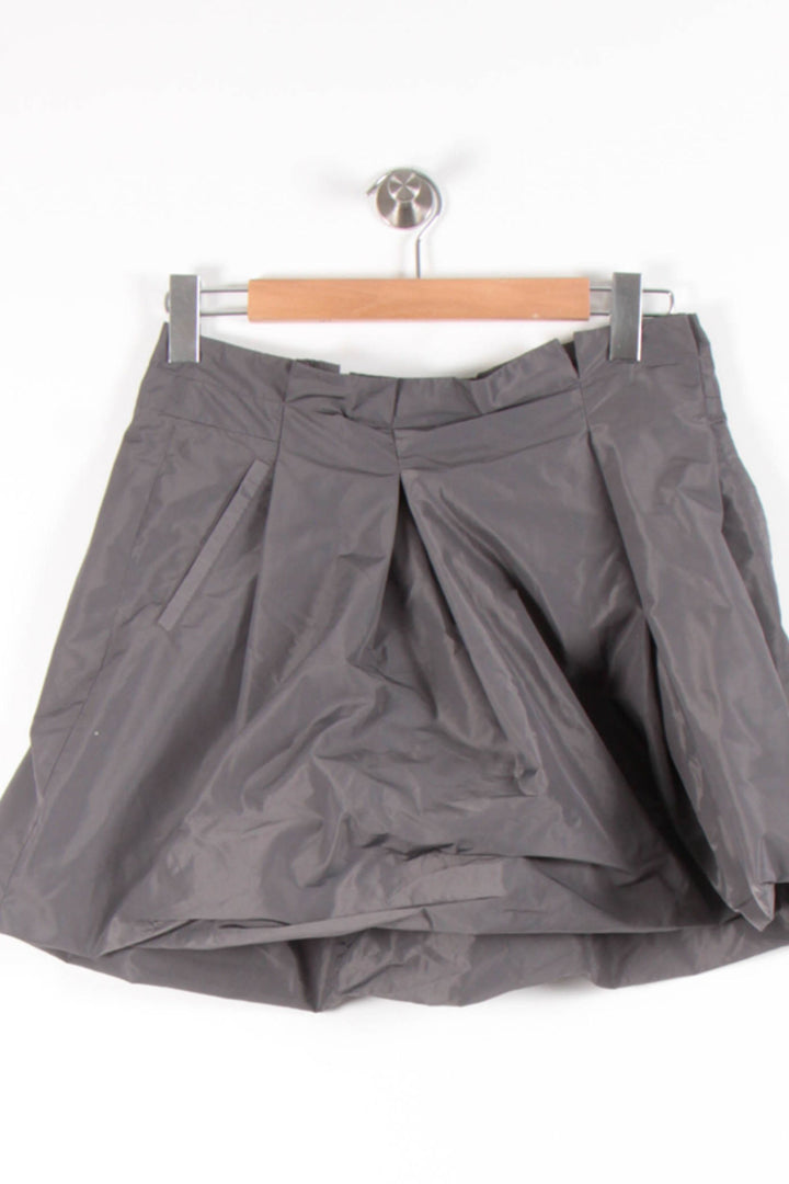 Jupe Plissée Grise - Taille L/40 de la marque Comptoir des Cotonniers | PARAD81996 - Vendu par Paradigme - Image 2