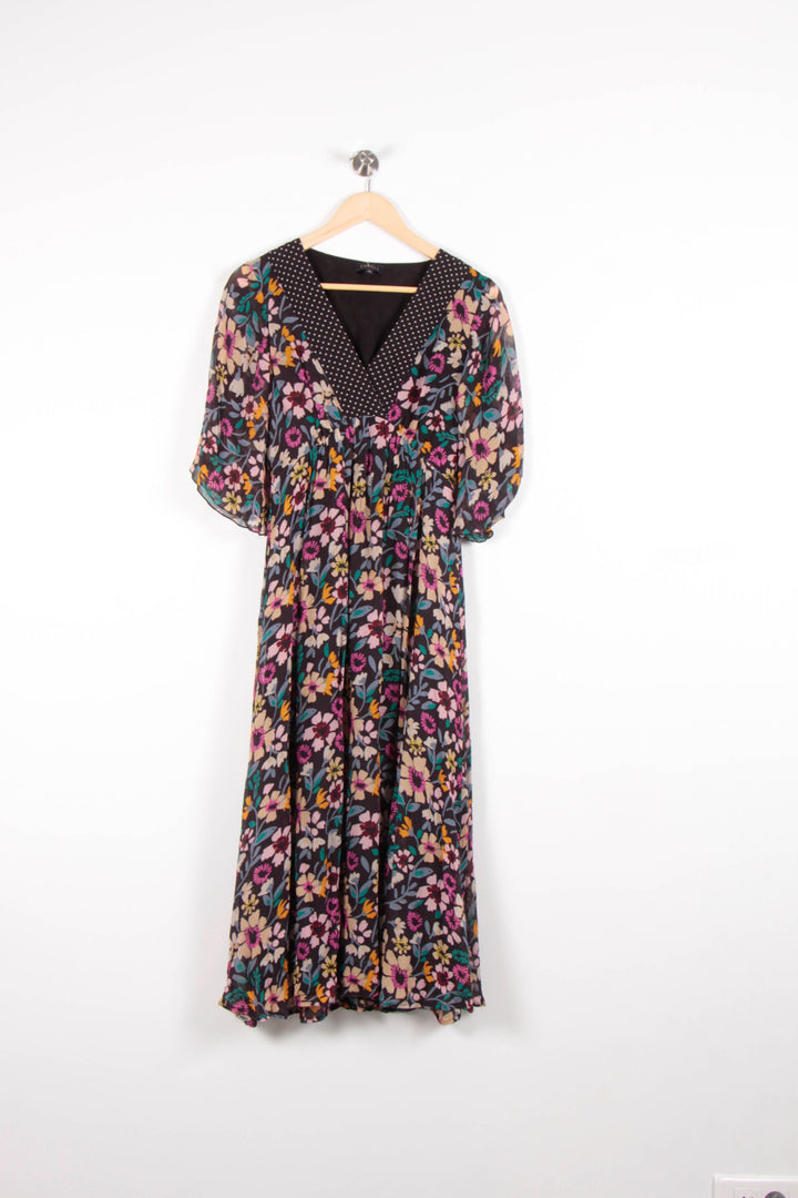 Robe Longue Multicolore - Taille S/36 de la marque Caroll | PARAD81999 - Vendu par Paradigme - Image 2