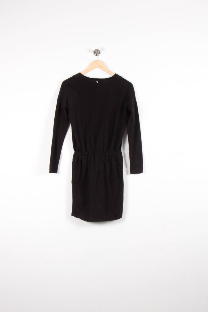 Robe Pull Noire - Taille S/36 de la marque Sud express | PARAD82001 - Vendu par Paradigme - Image 4