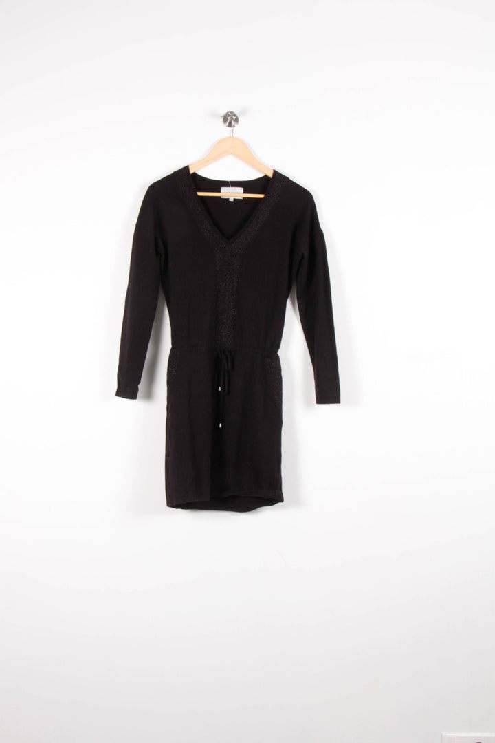 Robe Pull Noire - Taille S/36 de la marque Sud express | PARAD82001 - Vendu par Paradigme - Image 2