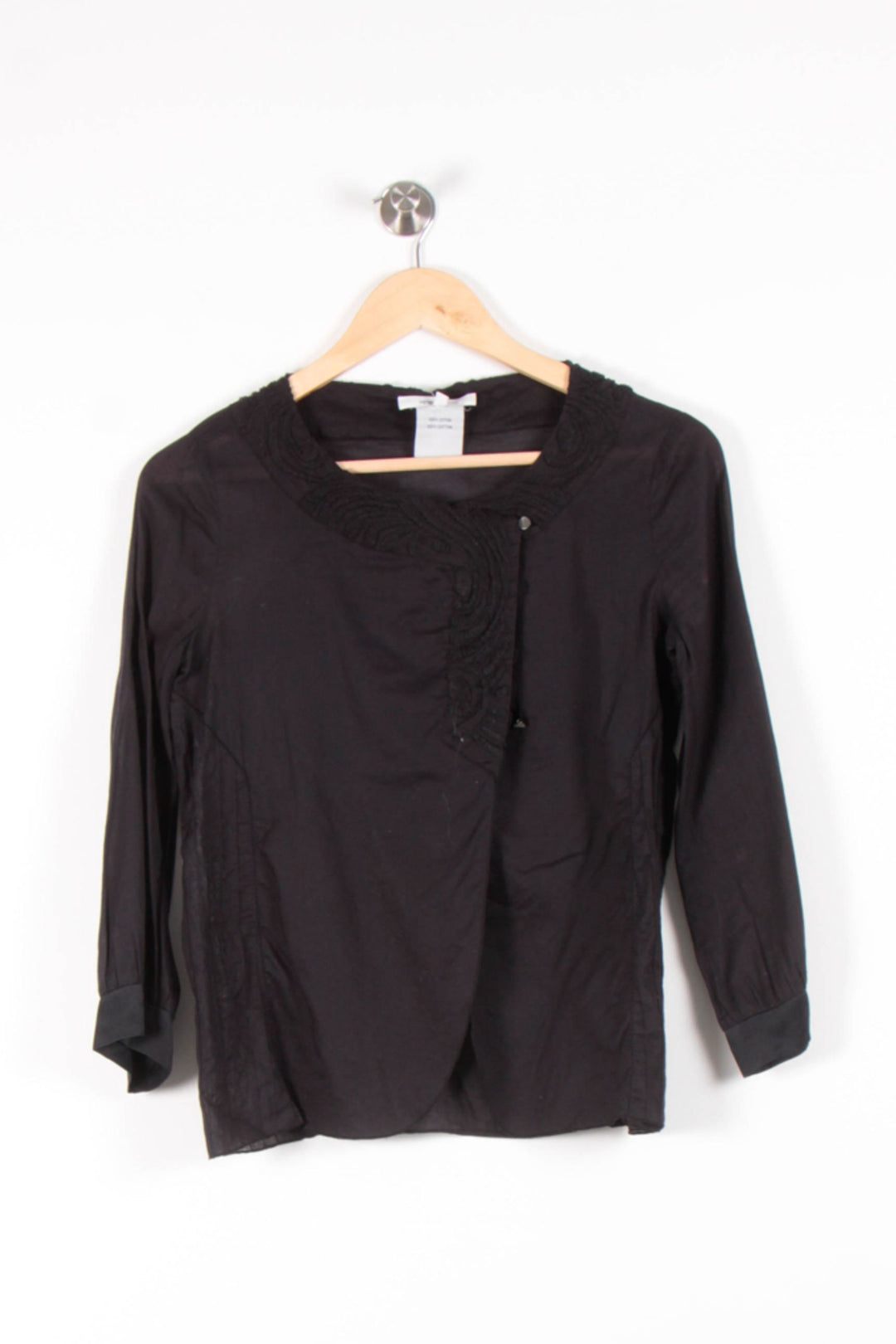 Blouse Noire - Taille S/36 de la marque Vanessa Bruno | PARAD82008 - Vendu par Paradigme - Image 2