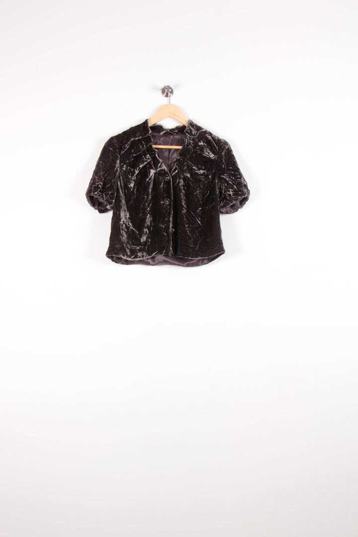 Blouse Noire - Taille M/38 de la marque ZAPA | PARAD82011 - Vendu par Paradigme - Image 2