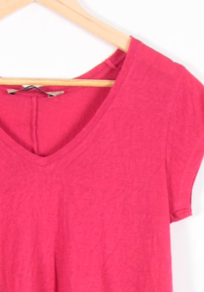 T-shirt Rose - Taille S/36 de la marque La Fée Maraboutée | PARAD82017 - Vendu par Paradigme - Image 3