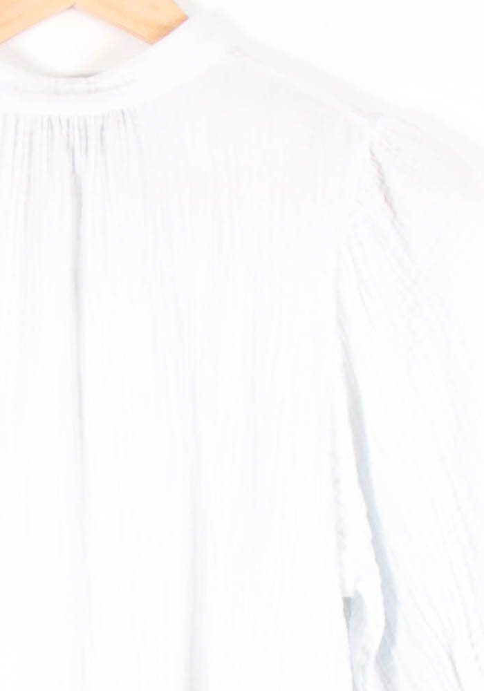 Blouse Blanche - Taille L/40 de la marque Caroll | PARAD82020 - Vendu par Paradigme - Image 3