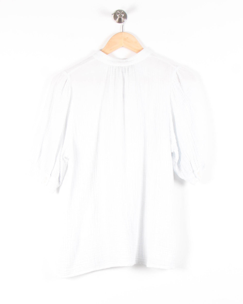 Blouse Blanche - Taille L/40 de la marque Caroll | PARAD82020 - Vendu par Paradigme - Image 2