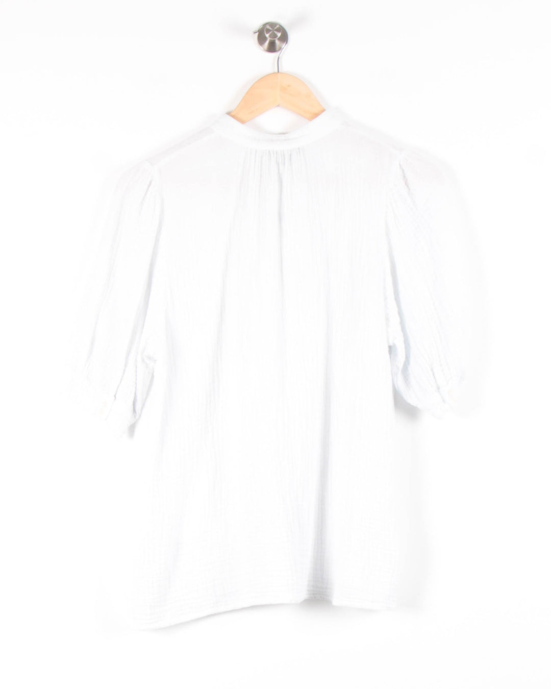 Blouse Blanche - Taille L/40 de la marque Caroll | PARAD82020 - Vendu par Paradigme - Image 2