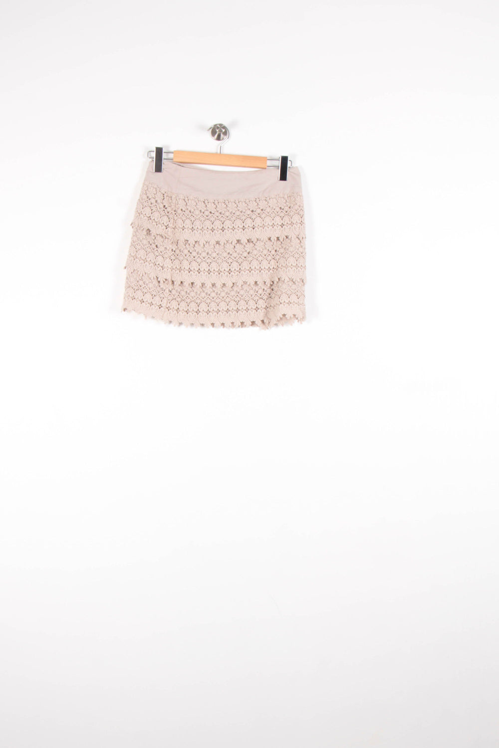 Jupe Dentelle Beige - Taille S/36 de la marque IKKS | PARAD82025 - Vendu par Paradigme - Image 2