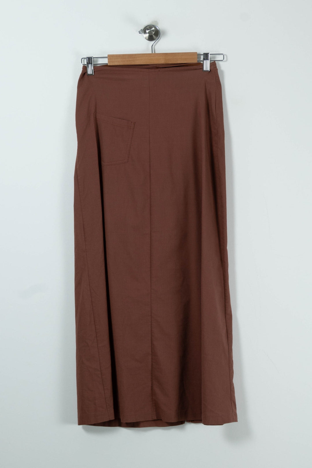 Jupe Longue Marron - Taille S/36 de la marque Isabel Marant | PARAD82026 - Vendu par Paradigme - Image 4