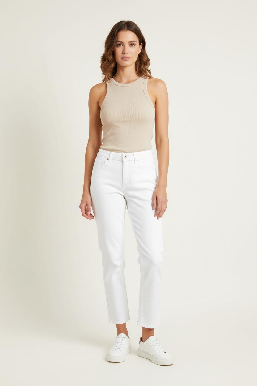 Jean Blanc - Taille XS/34 de la marque One Step | PARAD82027 - Vendu par Paradigme - Image 1