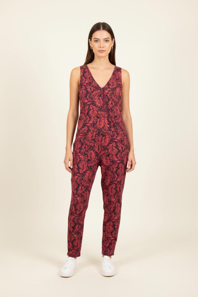Combinaison Rouge et Noire - Taille XS/34 de la marque Karl Marc John | PARAD82029 - Vendu par Paradigme - Image 1