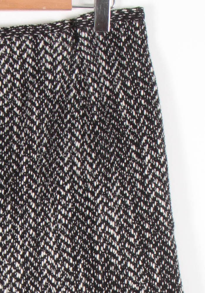 Jupe Droite Noire et Blanche - Taille XXXL/46 de la marque Gerard Darel | PARAD82033 - Vendu par Paradigme - Image 3