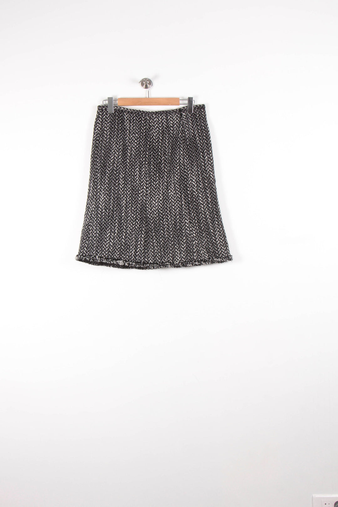 Jupe Droite Noire et Blanche - Taille XXXL/46 de la marque Gerard Darel | PARAD82033 - Vendu par Paradigme - Image 2