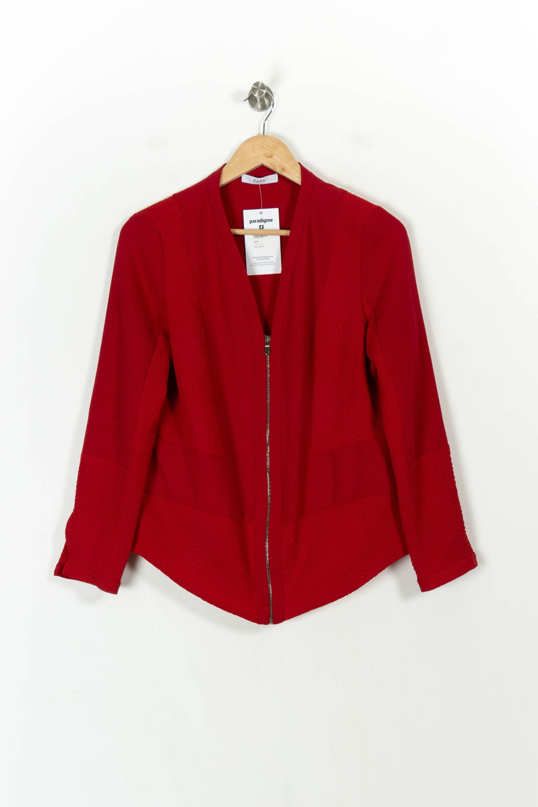 Veste Rouge - Taille L/40 de la marque ZAPA | PARAD82036 - Vendu par Paradigme - Image 2