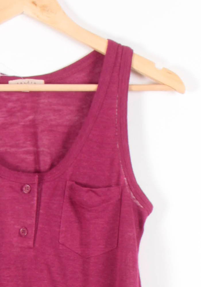 Débardeur Violet - Taille M/38 de la marque Sandro | PARAD82038 - Vendu par Paradigme - Image 3