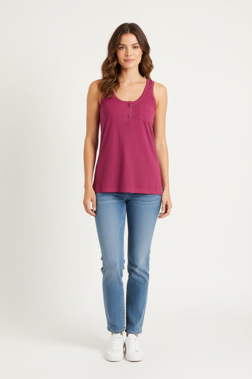 Débardeur Violet - Taille M/38 de la marque Sandro | PARAD82038 - Vendu par Paradigme - Image 1