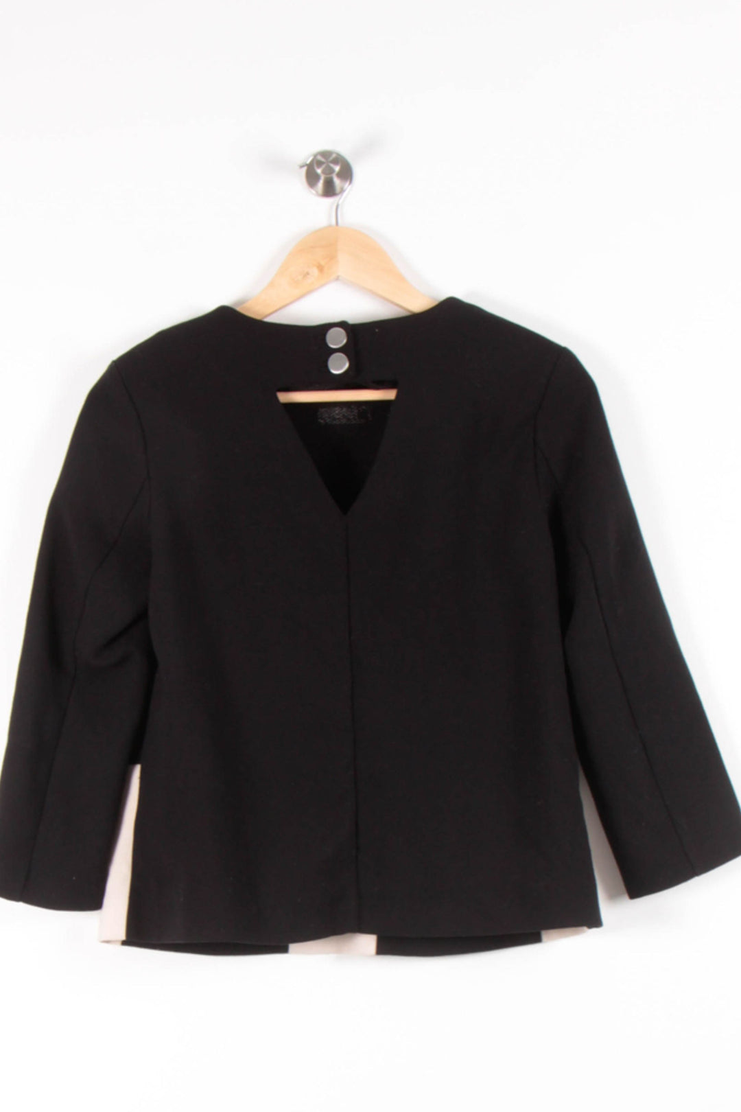 Blouse Noire et Blanche - Taille L/40 de la marque ZAPA | PARAD82039 - Vendu par Paradigme - Image 4