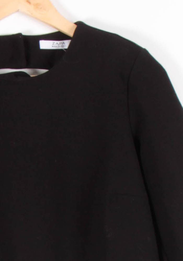 Blouse Noire et Blanche - Taille L/40 de la marque ZAPA | PARAD82039 - Vendu par Paradigme - Image 3