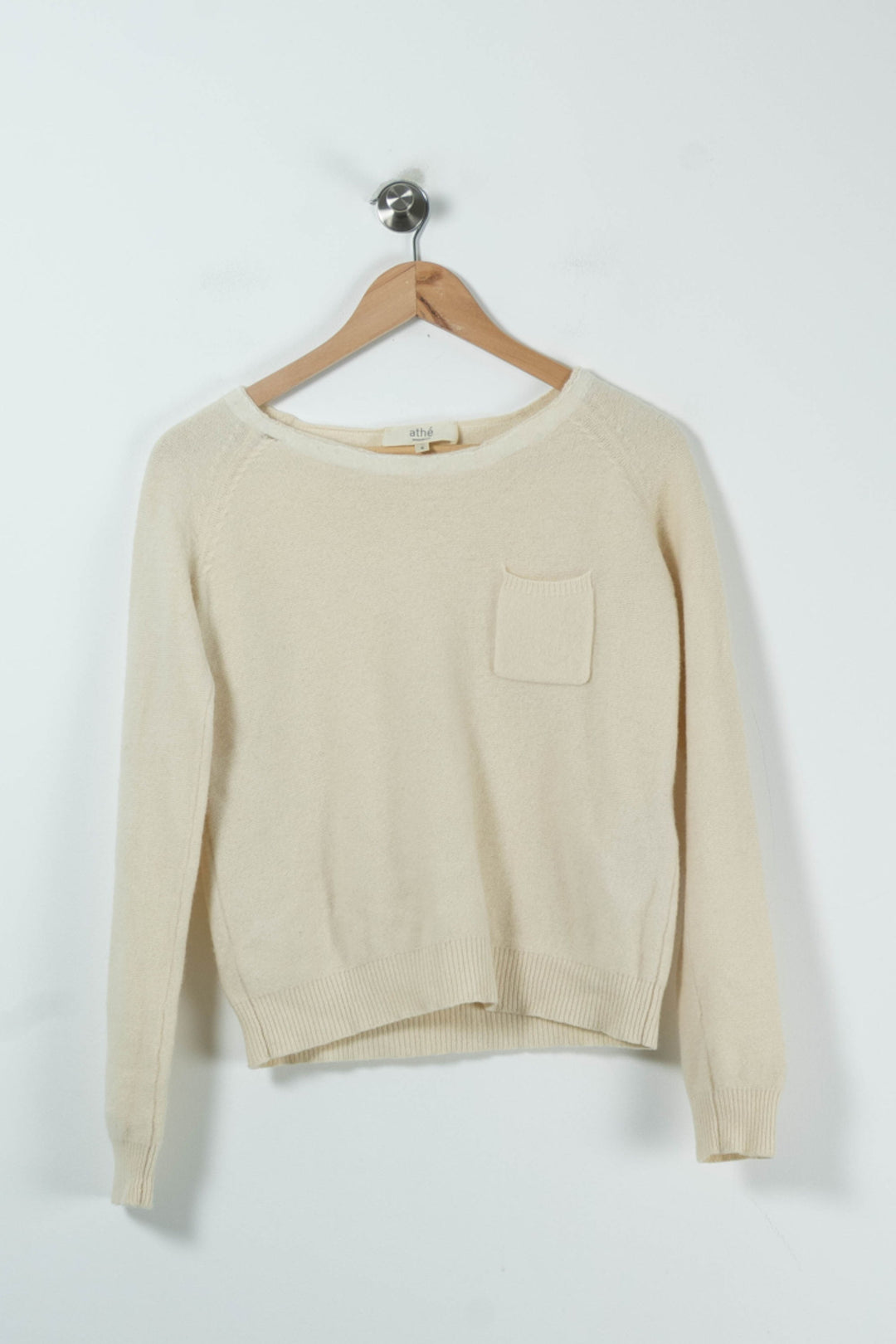 Pull Beige - Taille S/36 de la marque Vanessa Bruno - Athé | PARAD82042 - Vendu par Paradigme - Image 2