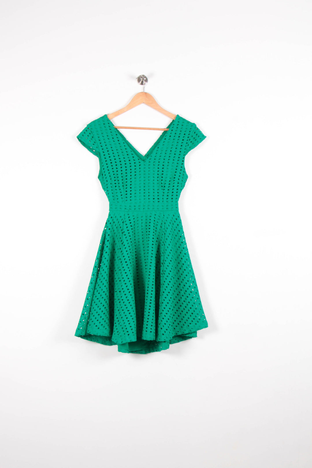 Robe Évasée Verte - Taille XS/34 de la marque Suncoo | PARAD82044 - Vendu par Paradigme - Image 2