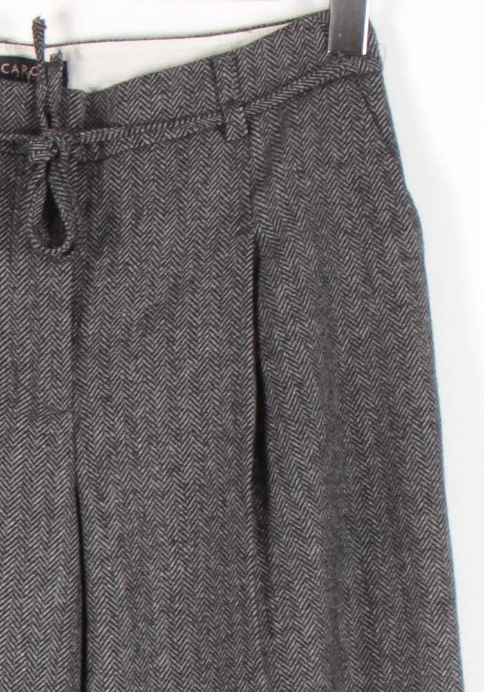 Pantalon Large Gris - Taille S/36 de la marque Caroll | PARAD82053 - Vendu par Paradigme - Image 3