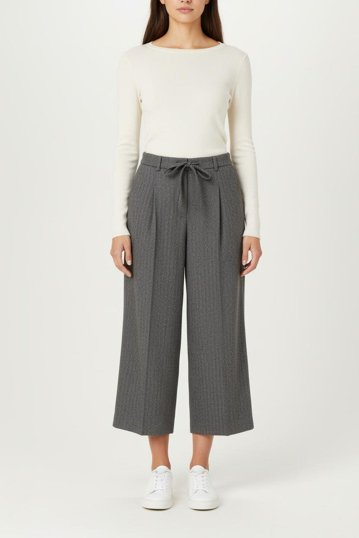 Pantalon Large Gris - Taille S/36 de la marque Caroll | PARAD82053 - Vendu par Paradigme - Image 1