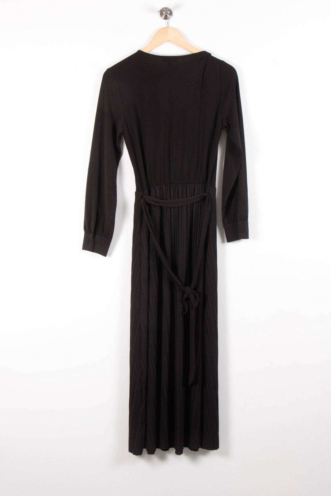 Robe Longue Noire - Taille S/36 de la marque Caroll | PARAD82054 - Vendu par Paradigme - Image 4