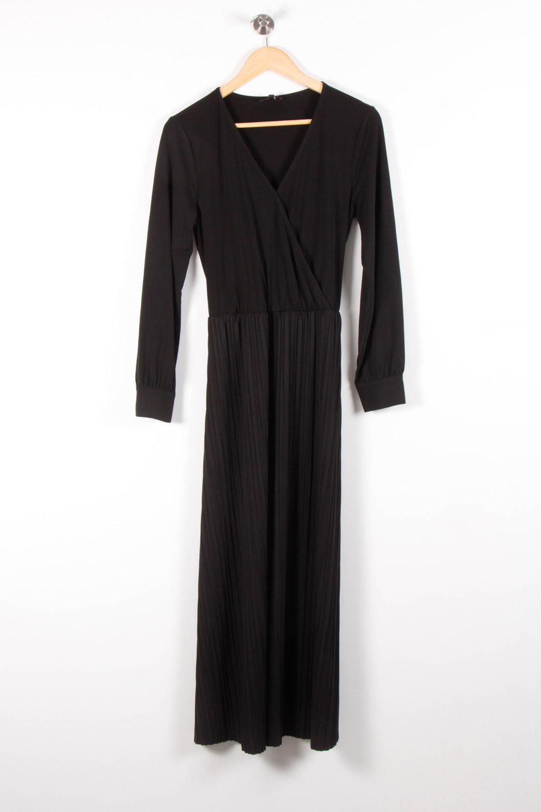 Robe Longue Noire - Taille S/36 de la marque Caroll | PARAD82054 - Vendu par Paradigme - Image 2