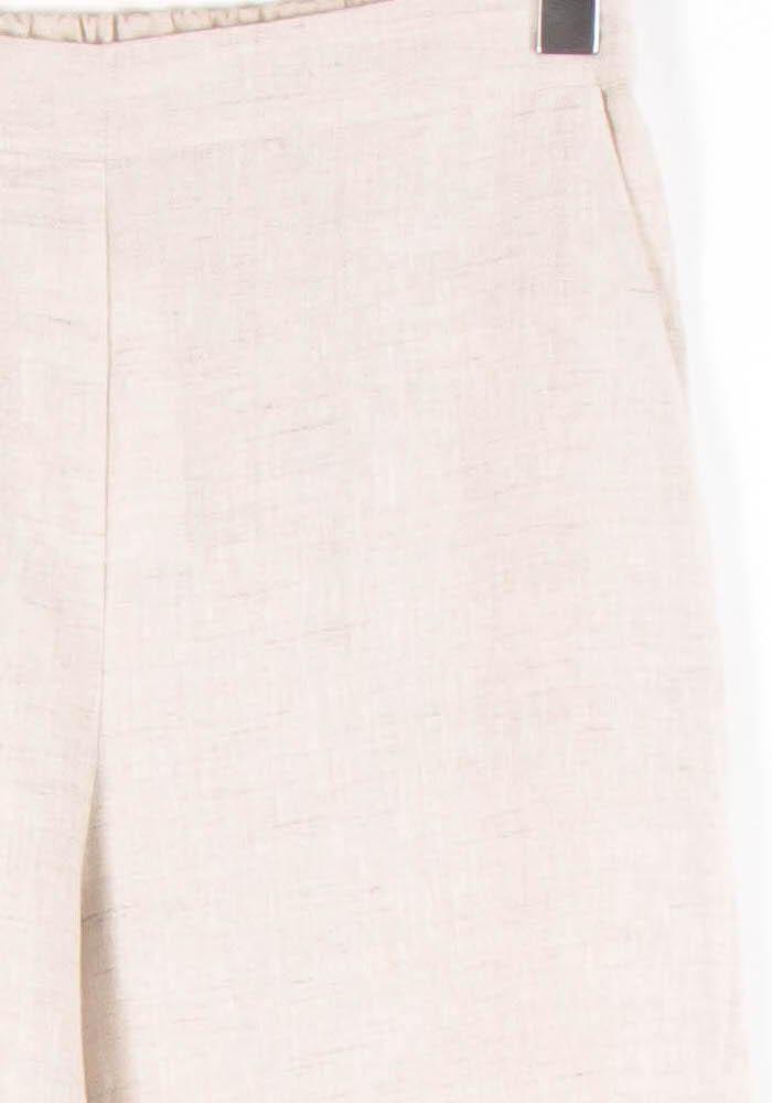 Pantalon Large Beige - Taille M/38 de la marque Caroll | PARAD82055 - Vendu par Paradigme - Image 3