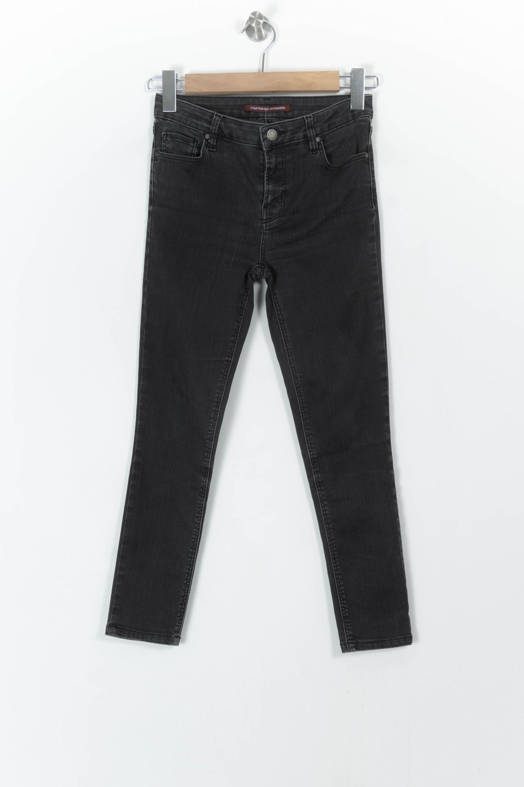 Jean Skinny Noir - Taille S/36 de la marque Comptoir des Cotonniers | PARAD82075 - Vendu par Paradigme - Image 2