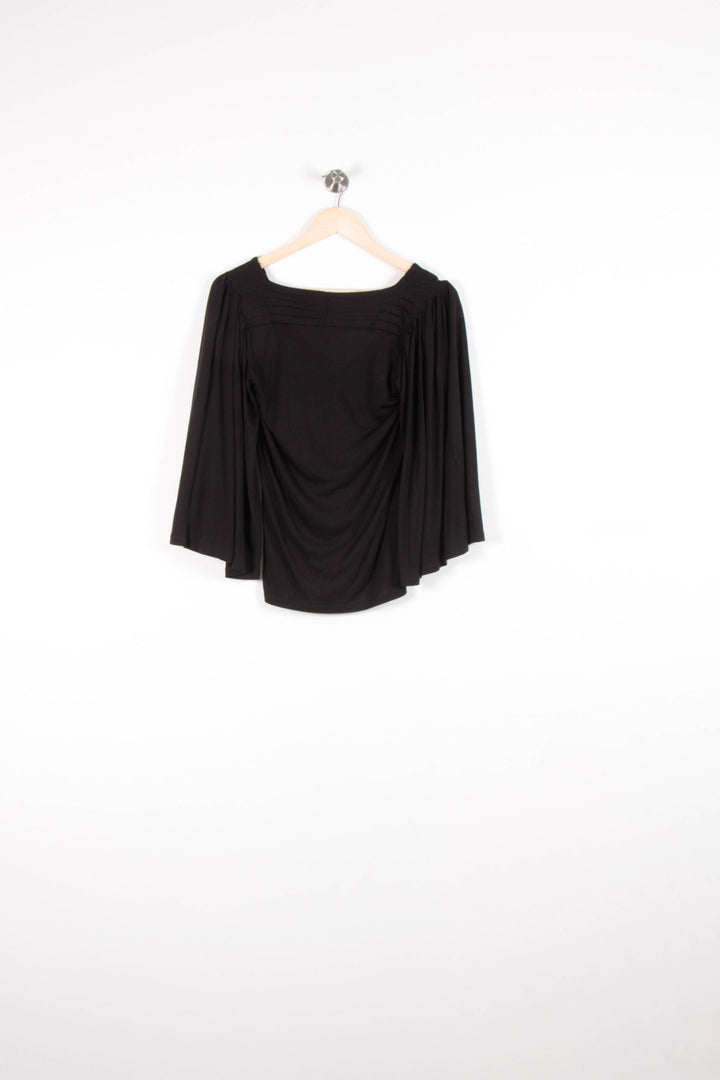 Blouse Noire - Taille S/36 de la marque Comptoir des Cotonniers | PARAD82077 - Vendu par Paradigme - Image 4