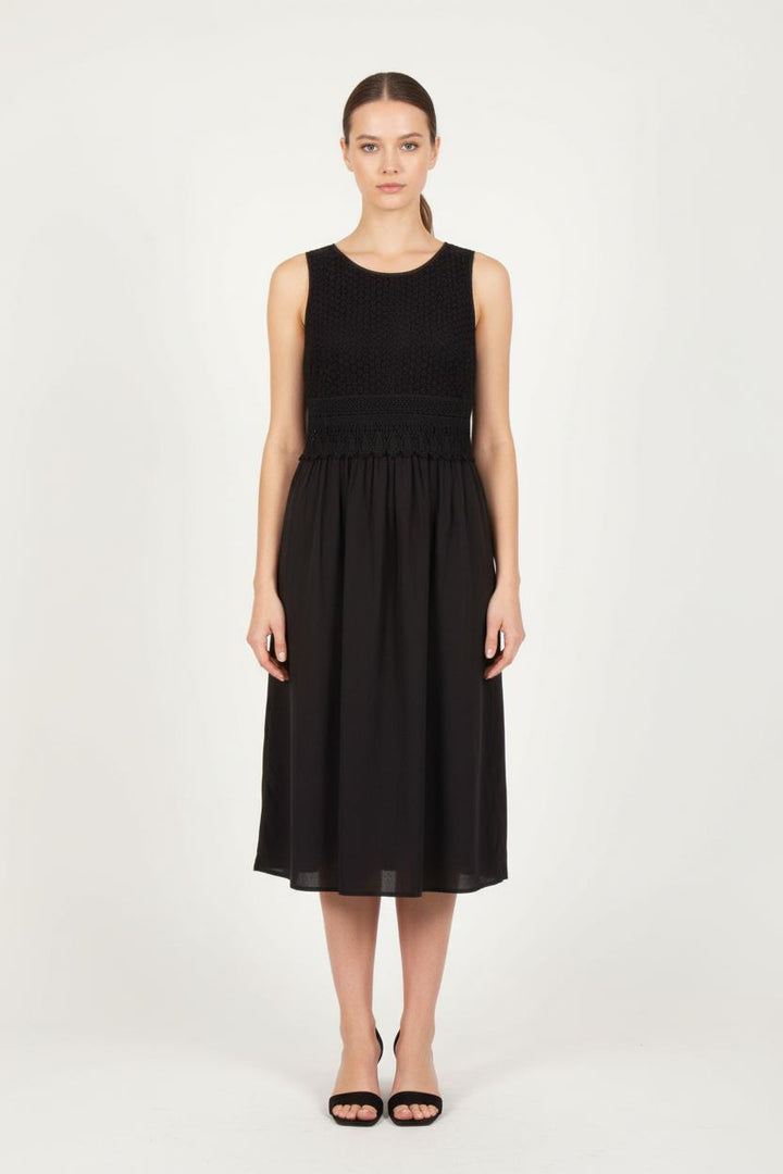 Robe Sans Manches Noire - Taille S/36 de la marque Stella Forest | PARAD82085 - Vendu par Paradigme - Image 1
