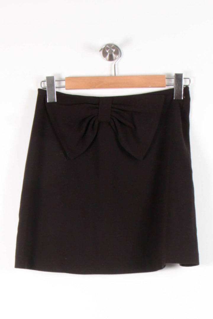 Jupe Courte Noire - Taille M/38 de la marque Claudie Pierlot | PARAD82101 - Vendu par Paradigme - Image 2
