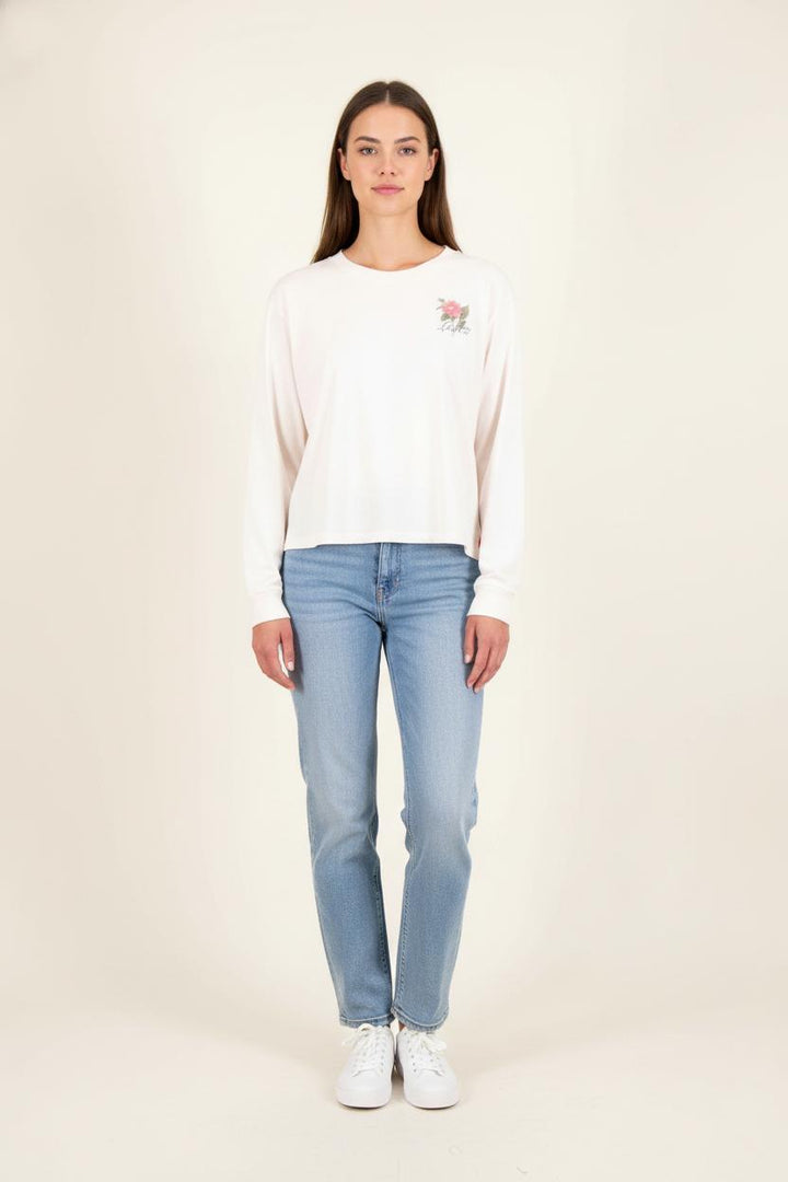 Tee-shirt Manches Longues Beige - Taille L/40 de la marque Levi's | PARAD82103 - Vendu par Paradigme - Image 1