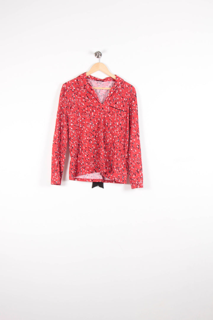 Blouse Rouge et Noire - Taille S/36 de la marque One Step | PARAD82109 - Vendu par Paradigme - Image 4