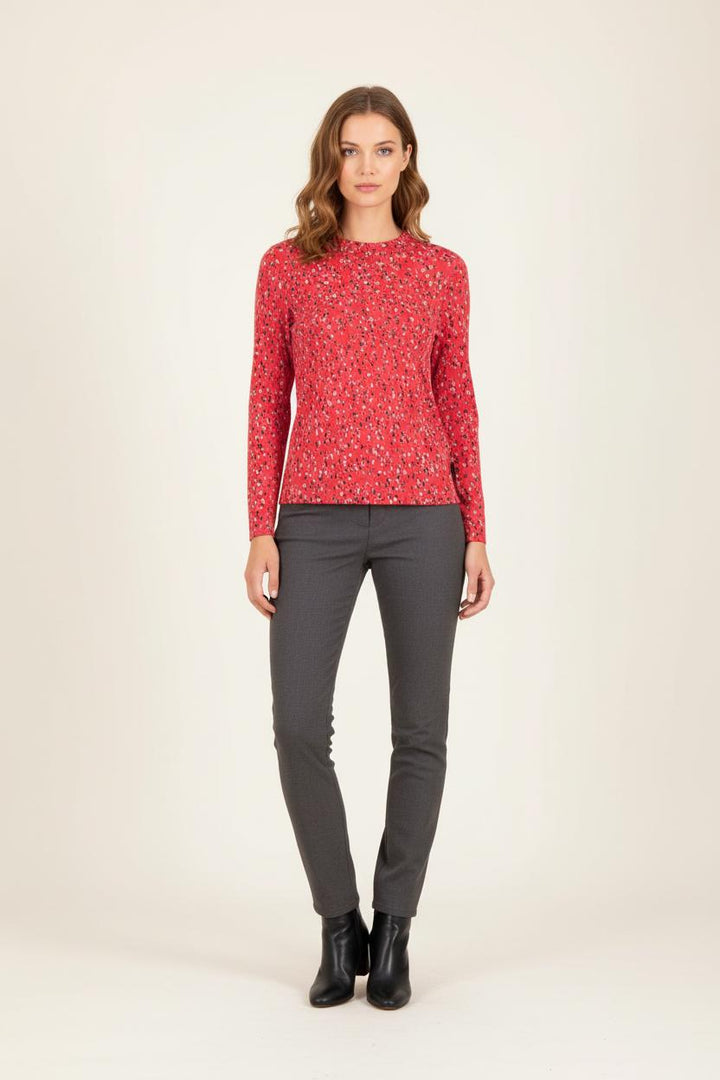 Blouse Rouge et Noire - Taille S/36 de la marque One Step | PARAD82109 - Vendu par Paradigme - Image 1