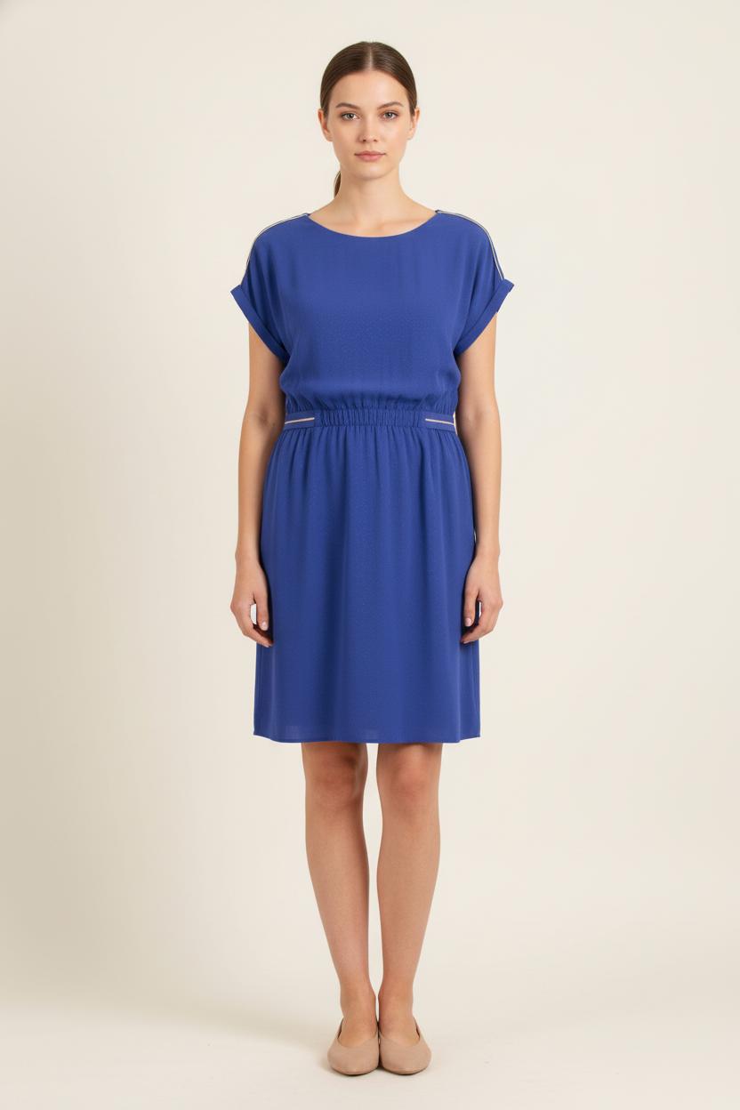 Robe Droite Bleue - Taille XL/42 de la marque One Step | PARAD82115 - Vendu par Paradigme - Image 1