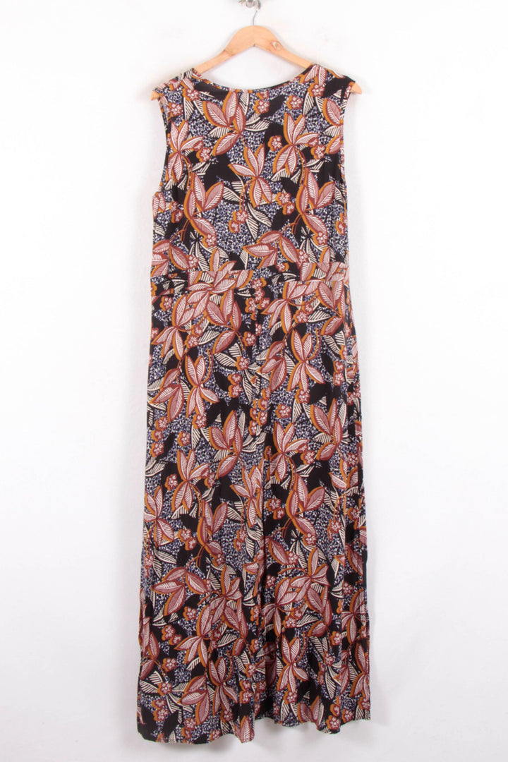 Robe Longue Multicolore - Taille XL/42 de la marque La Fée Maraboutée | PARAD82118 - Vendu par Paradigme - Image 4