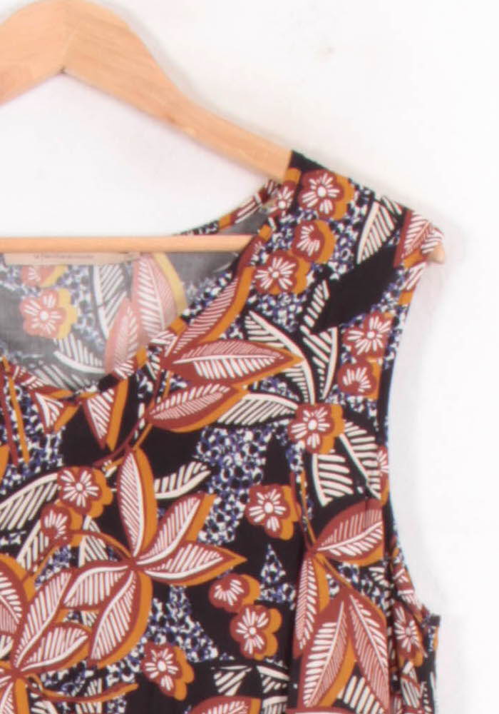 Robe Longue Multicolore - Taille XL/42 de la marque La Fée Maraboutée | PARAD82118 - Vendu par Paradigme - Image 3