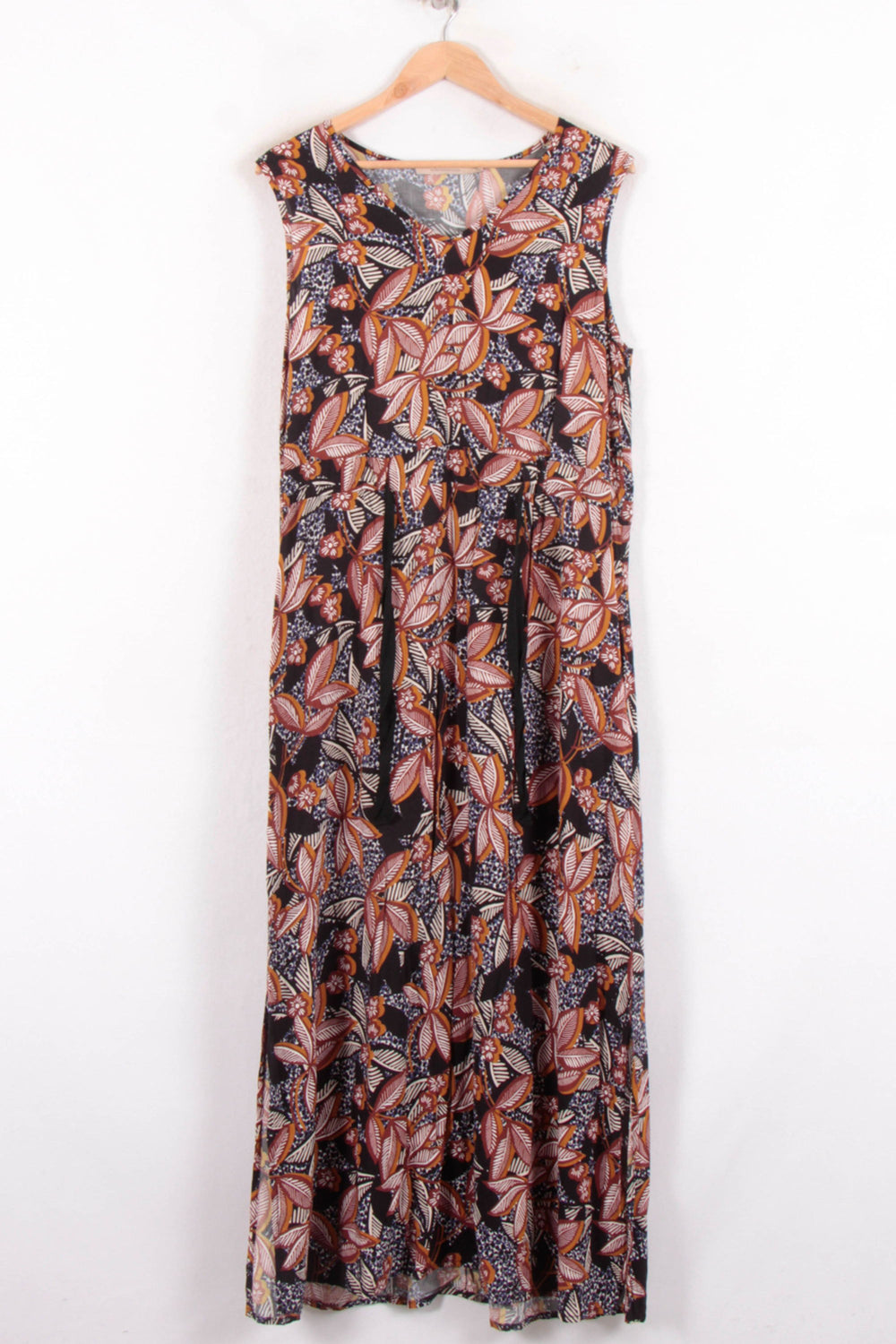 Robe Longue Multicolore - Taille XL/42 de la marque La Fée Maraboutée | PARAD82118 - Vendu par Paradigme - Image 2