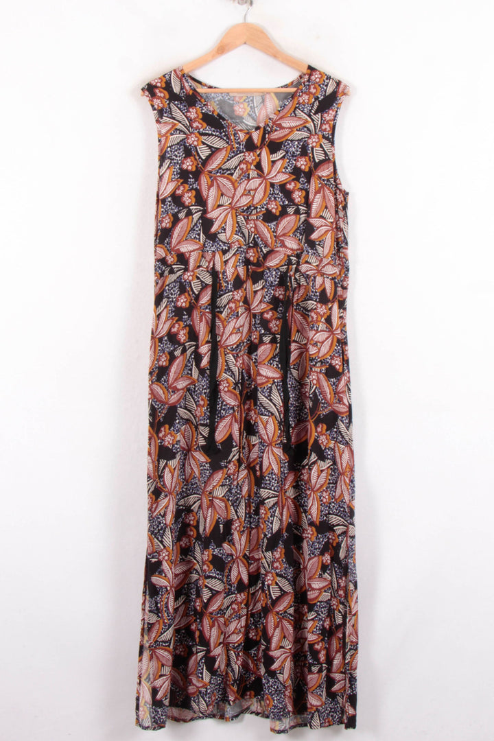 Robe Longue Multicolore - Taille XL/42 de la marque La Fée Maraboutée | PARAD82118 - Vendu par Paradigme - Image 2