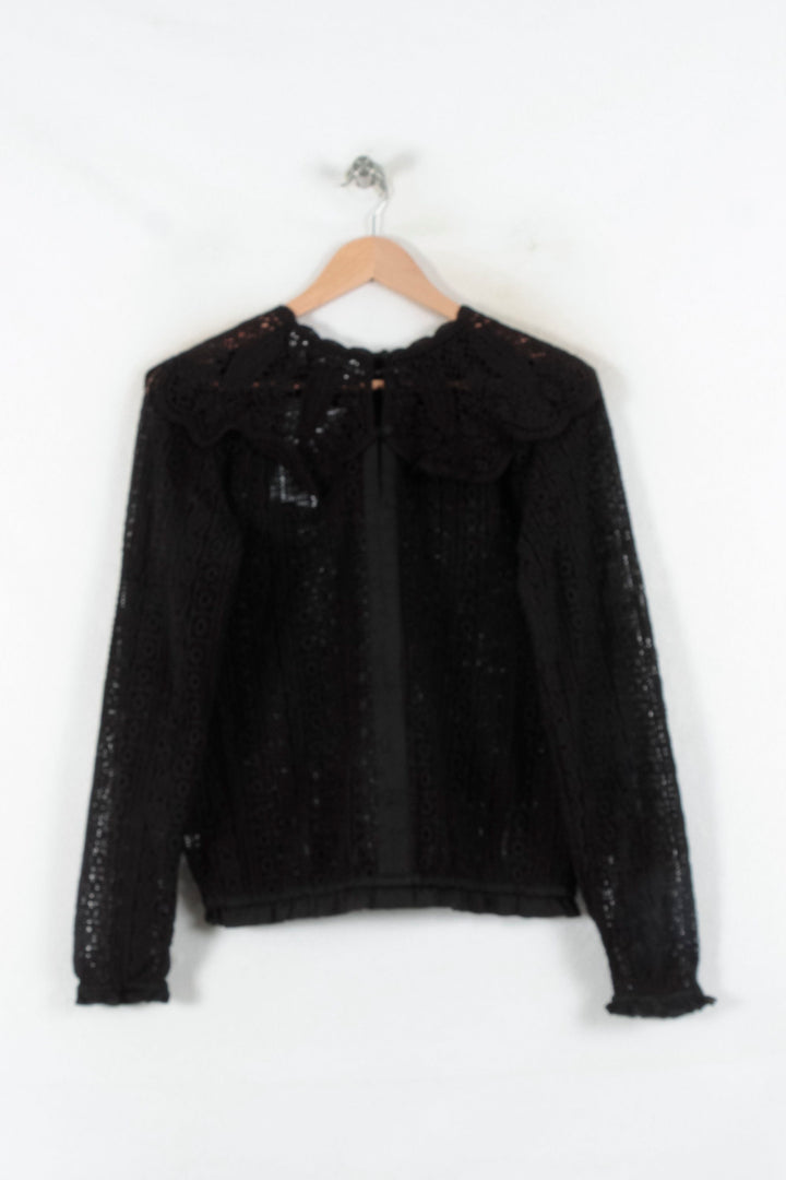 Blouse Noire - Taille M/38 de la marque Essentiel Antwerp | PARAD82126 - Vendu par Paradigme - Image 4