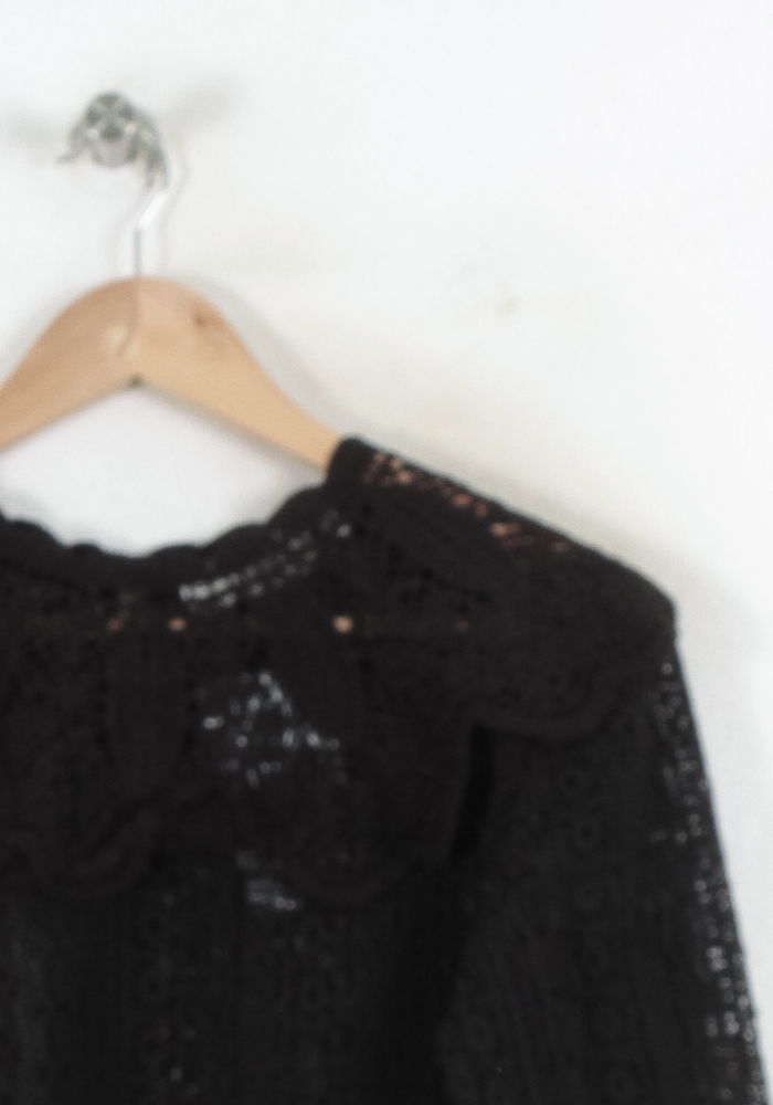Blouse Noire - Taille M/38 de la marque Essentiel Antwerp | PARAD82126 - Vendu par Paradigme - Image 3