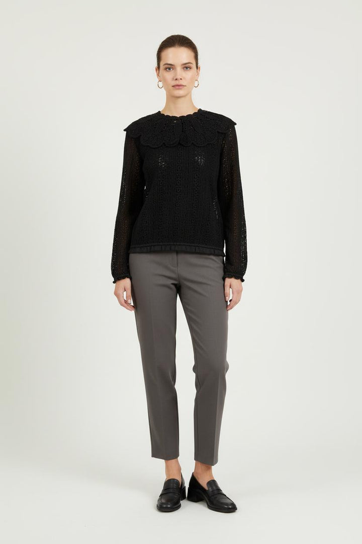 Blouse Noire - Taille M/38 de la marque Essentiel Antwerp | PARAD82126 - Vendu par Paradigme - Image 1