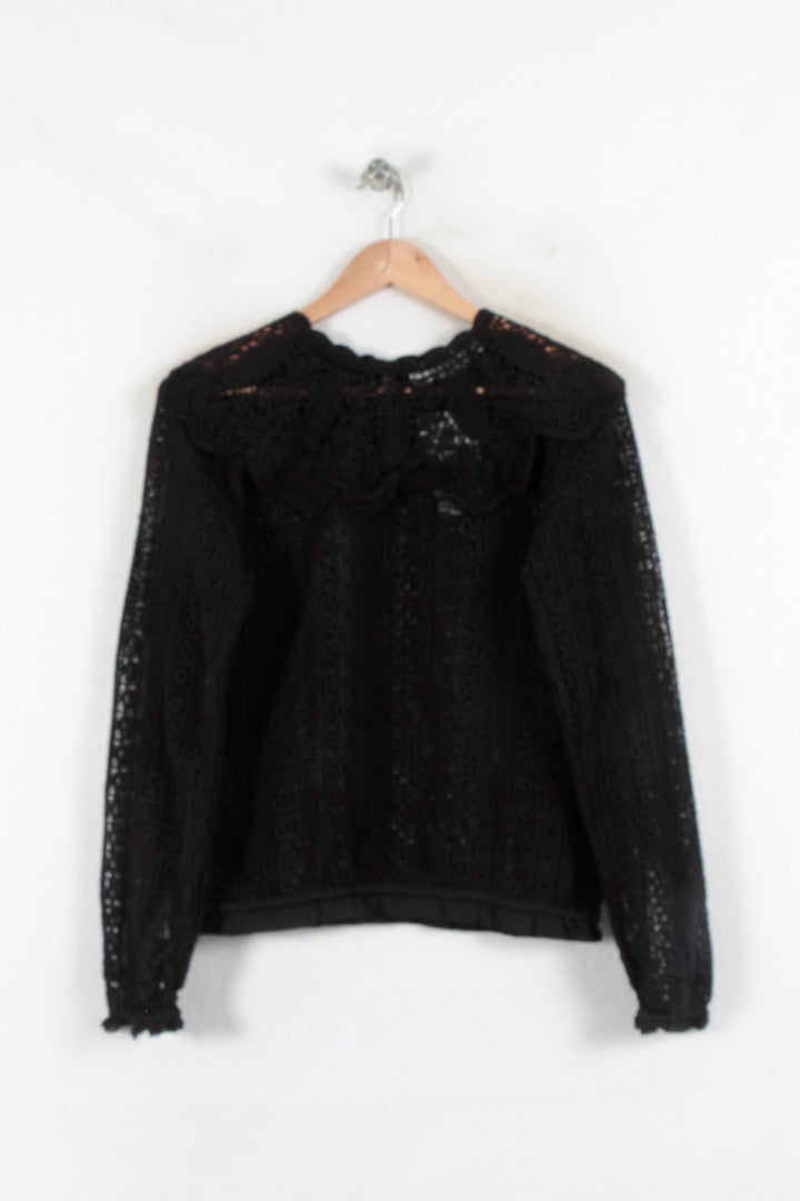 Blouse Noire - Taille M/38 de la marque Essentiel Antwerp | PARAD82126 - Vendu par Paradigme - Image 2