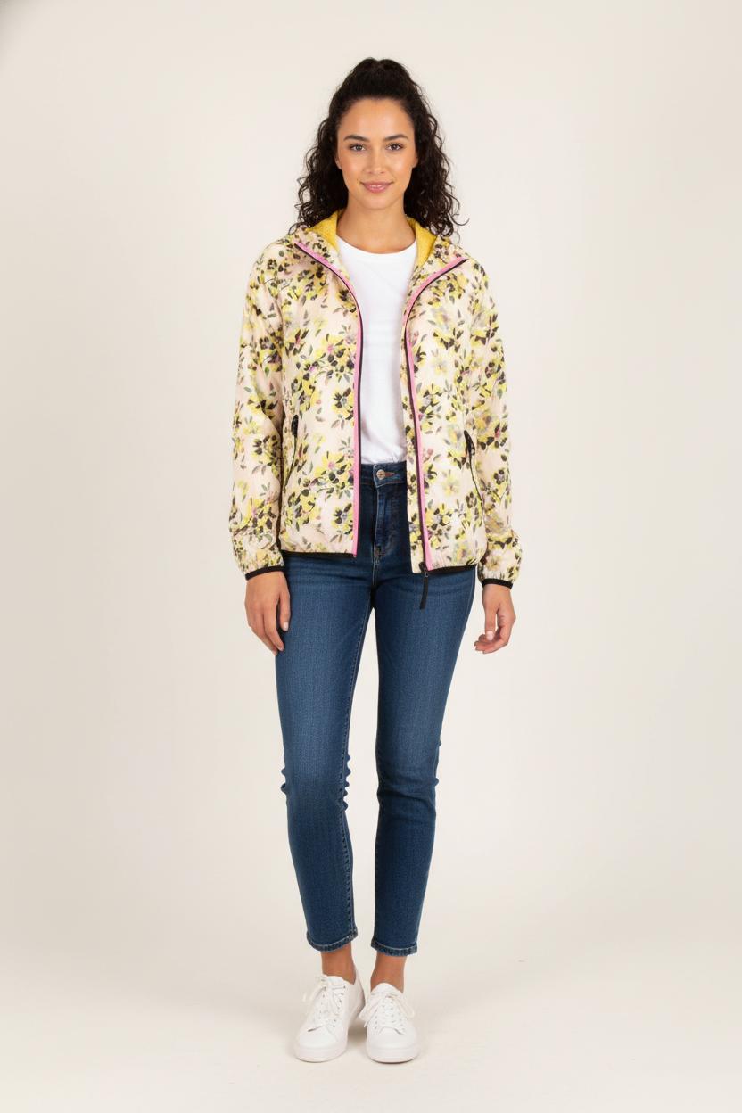 Veste Fleurie Jaune - Taille S/36 de la marque Essentiel Antwerp | PARAD82129 - Vendu par Paradigme - Image 1