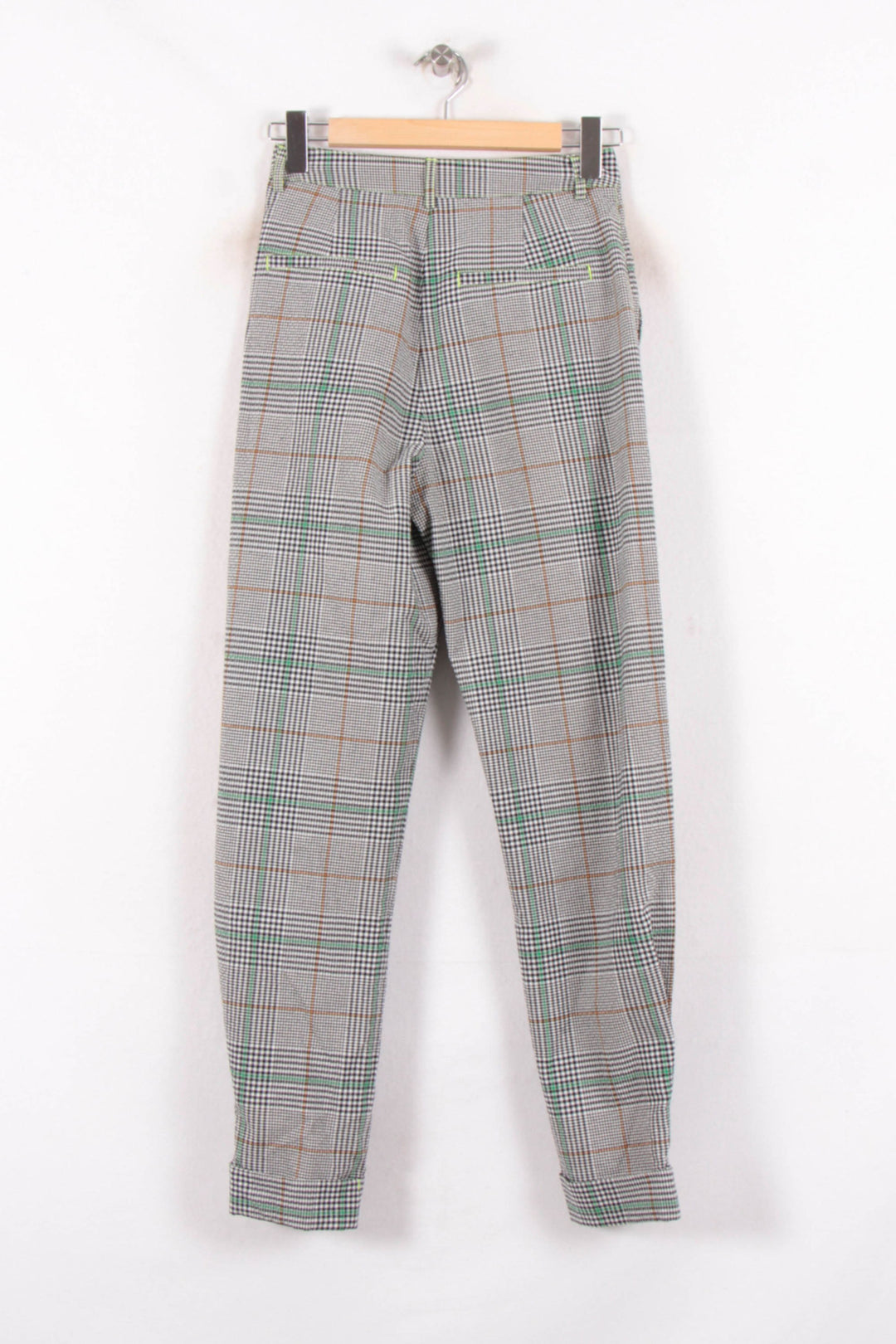 Pantalon Carreaux Gris - Taille XS/34 de la marque Essentiel Antwerp | PARAD82130 - Vendu par Paradigme - Image 4