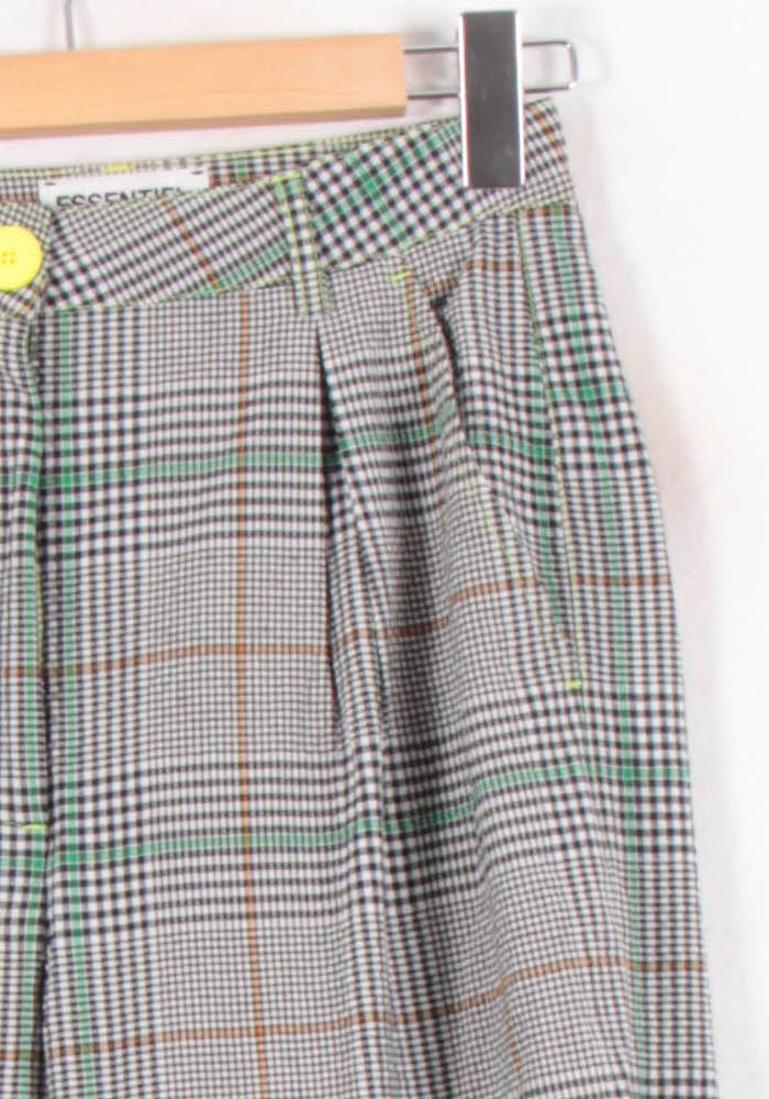 Pantalon Carreaux Gris - Taille XS/34 de la marque Essentiel Antwerp | PARAD82130 - Vendu par Paradigme - Image 3